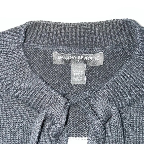 BR Lace-up Front Sweater - Picture 3 of 4